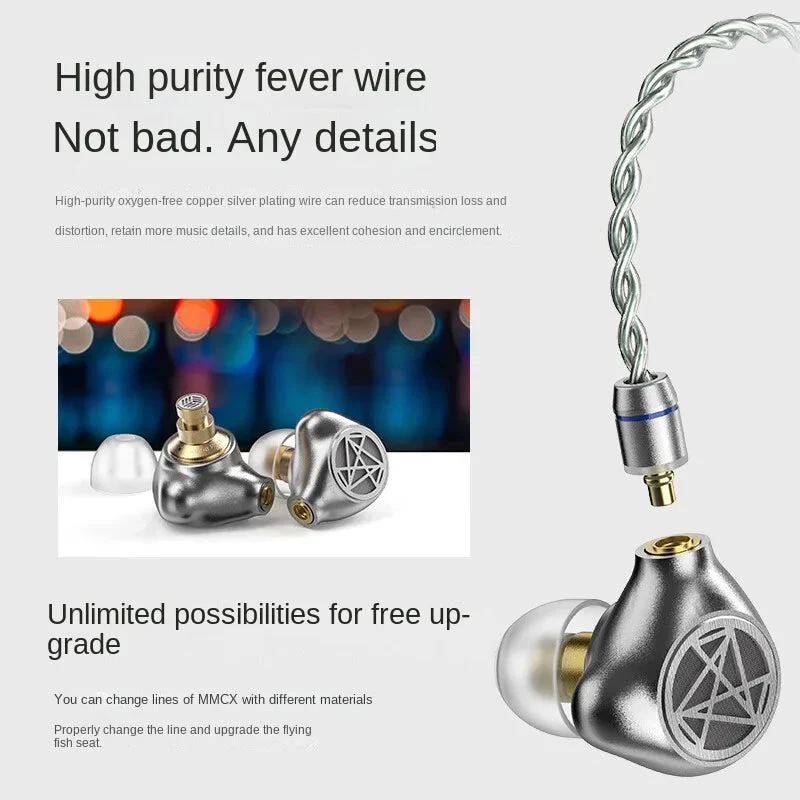 Astrotec Volans MK2 10mm PU + LCP Dynamic Driver In-Ear Earphone - Image 3