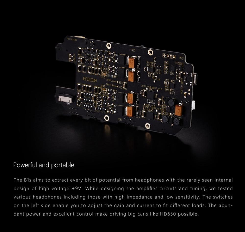 AUNE B1S Hifi Portable DSD Headphone Amplifier Class A Fully Discrete - Image 6