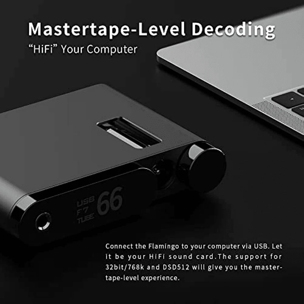 AUNE Flamingo Bluetooth / BD Tube DAC & Headphone Amplifier - Image 3
