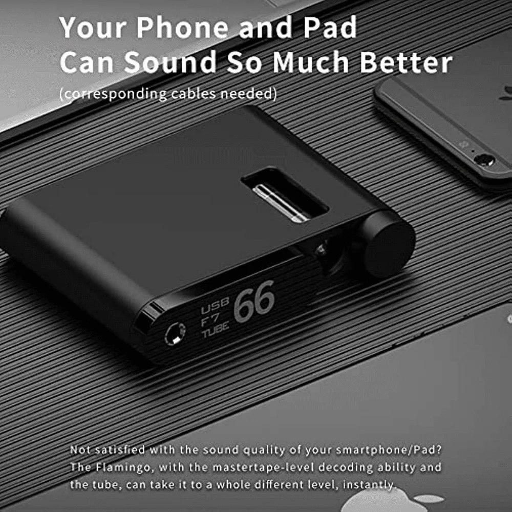 AUNE Flamingo Bluetooth / BD Tube DAC & Headphone Amplifier - Image 4