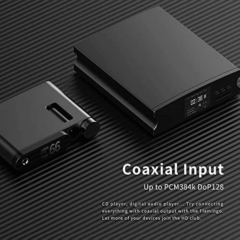 AUNE Flamingo Bluetooth / BD Tube DAC & Headphone Amplifier - Image 5