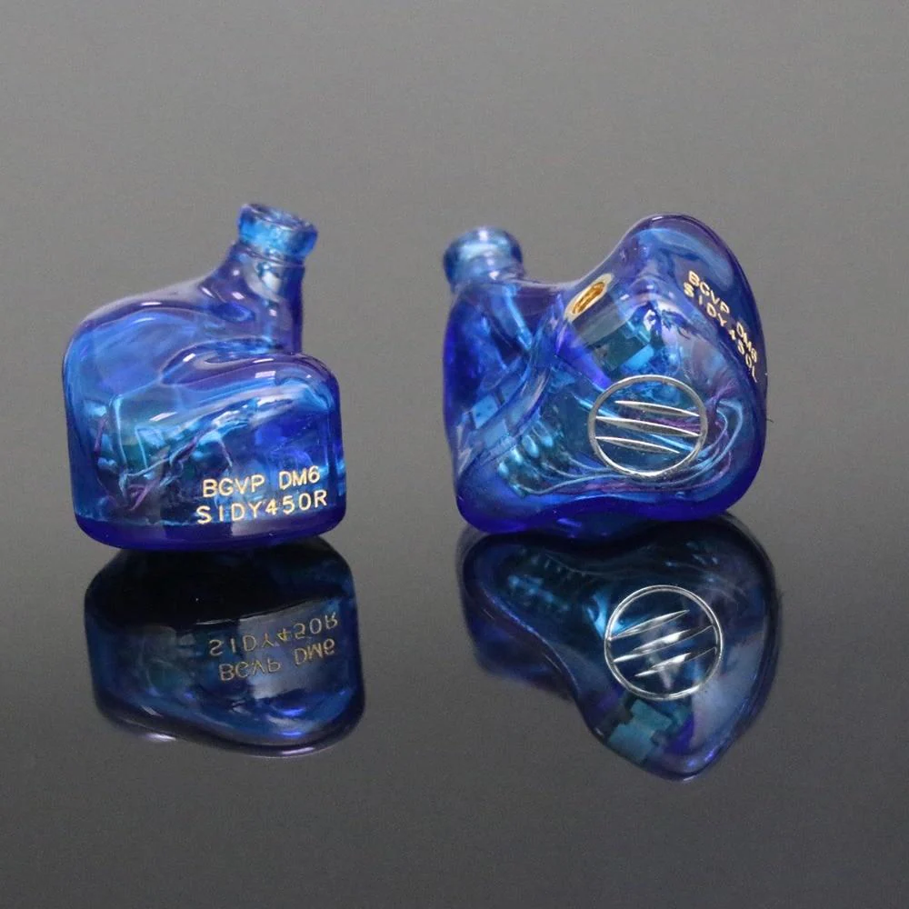 BGVP DM6 5BA In-Ear Earbuds Earphone MMCX Audiophile HiFi Monitor Support Costomized - Image 3