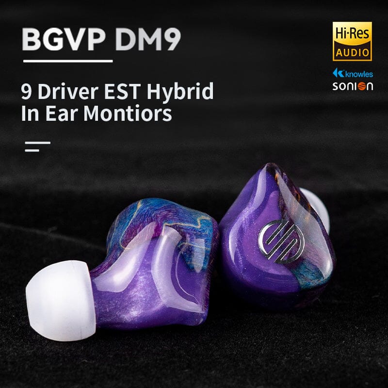 BGVP DM9 9 Driver EST Hybrid In-Ear Monitors - Image 8