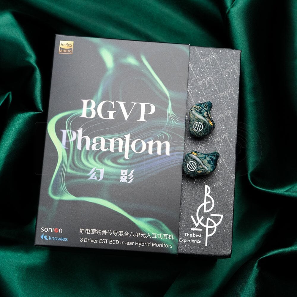 BGVP Phantom 2BA + 2DD + 2EST + 2BCD Flagship In-Ear HIFI Monitor Earphones with 2 in 1 Plug - Image 5