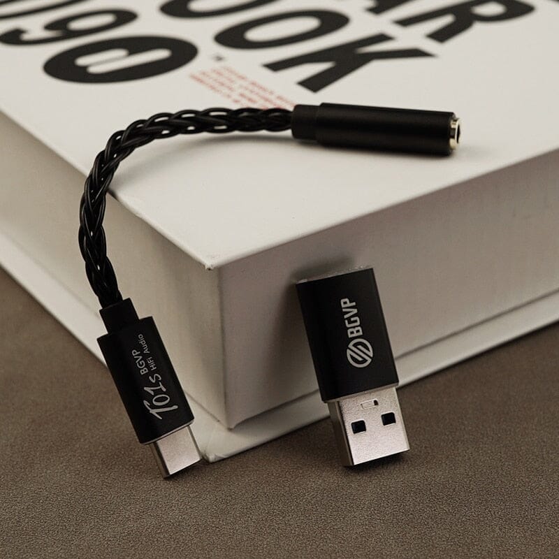 BGVP T01s Dac Decoding Audio HiFi Earphone Amplifier USB Type-C To 2.5/3.5/4.4 / Lightning To 3.5 - Image 6