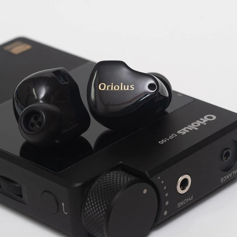Black Oriolus Earphone Denmark Sonion BA Driver +10mm Custom Dynamic - Image 4