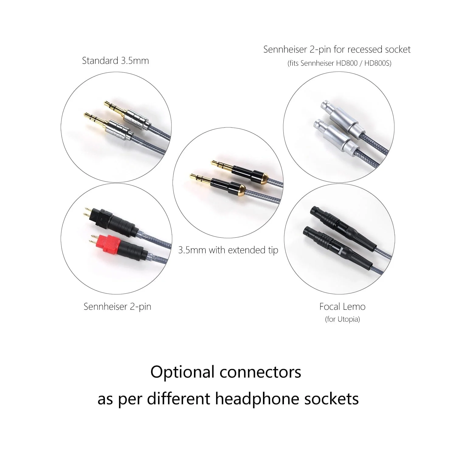 DD ddHiFi BC150B Double Shielded Silver Headphone Upgrade Cable - Image 10