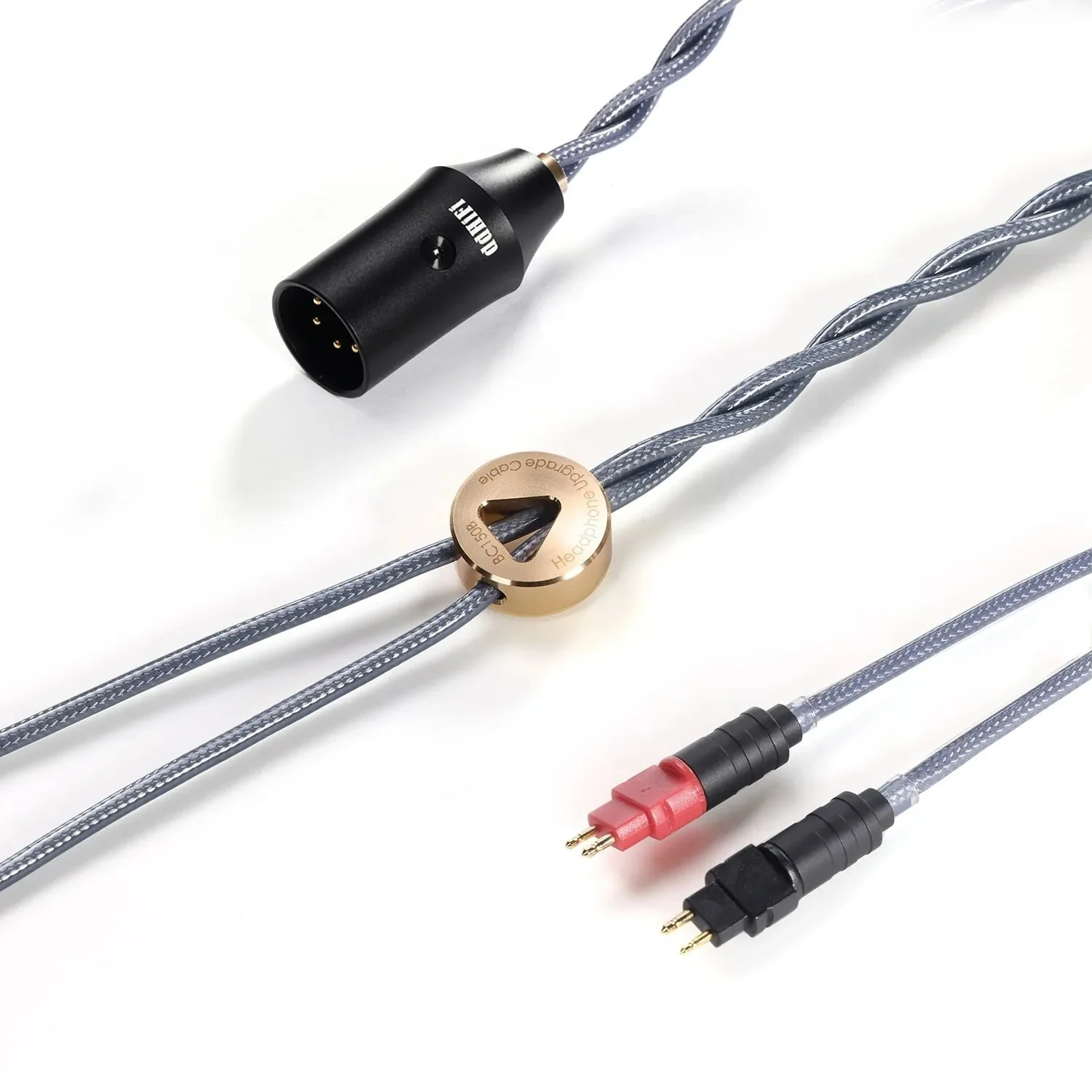 DD ddHiFi BC150XLR Double Shield Balanced Silver Headphone Upgrade Cable - Image 4