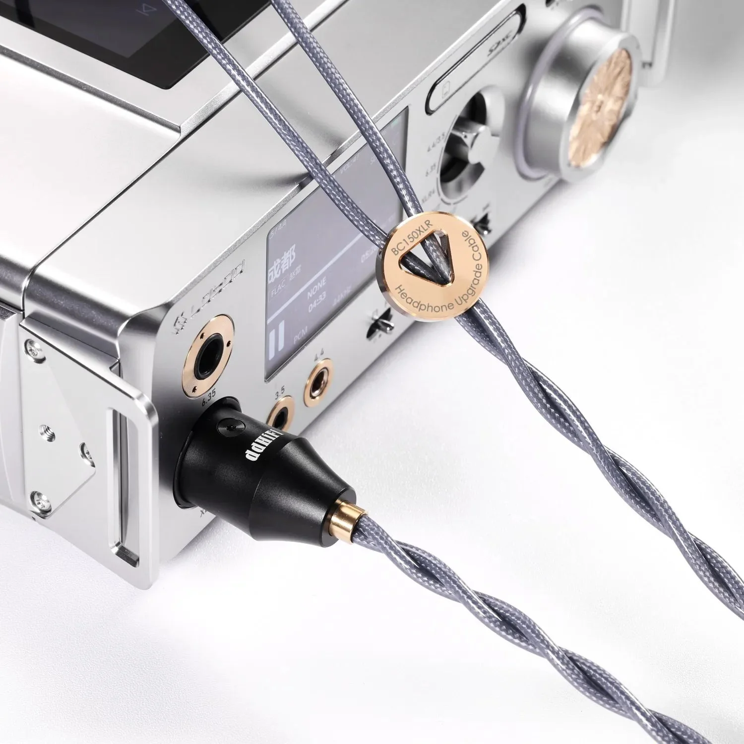 DD ddHiFi BC150XLR Double Shield Balanced Silver Headphone Upgrade Cable - Image 5