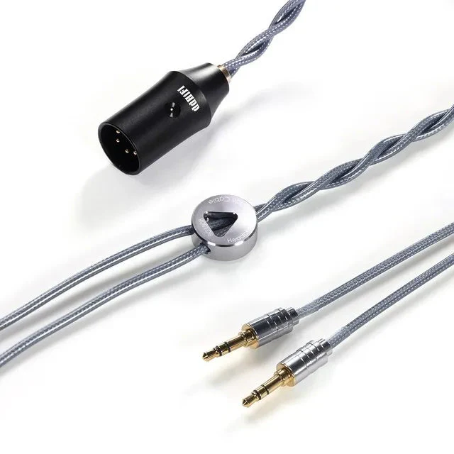 DD ddHiFi BC150XLR Double Shield Balanced Silver Headphone Upgrade Cable - Image 7