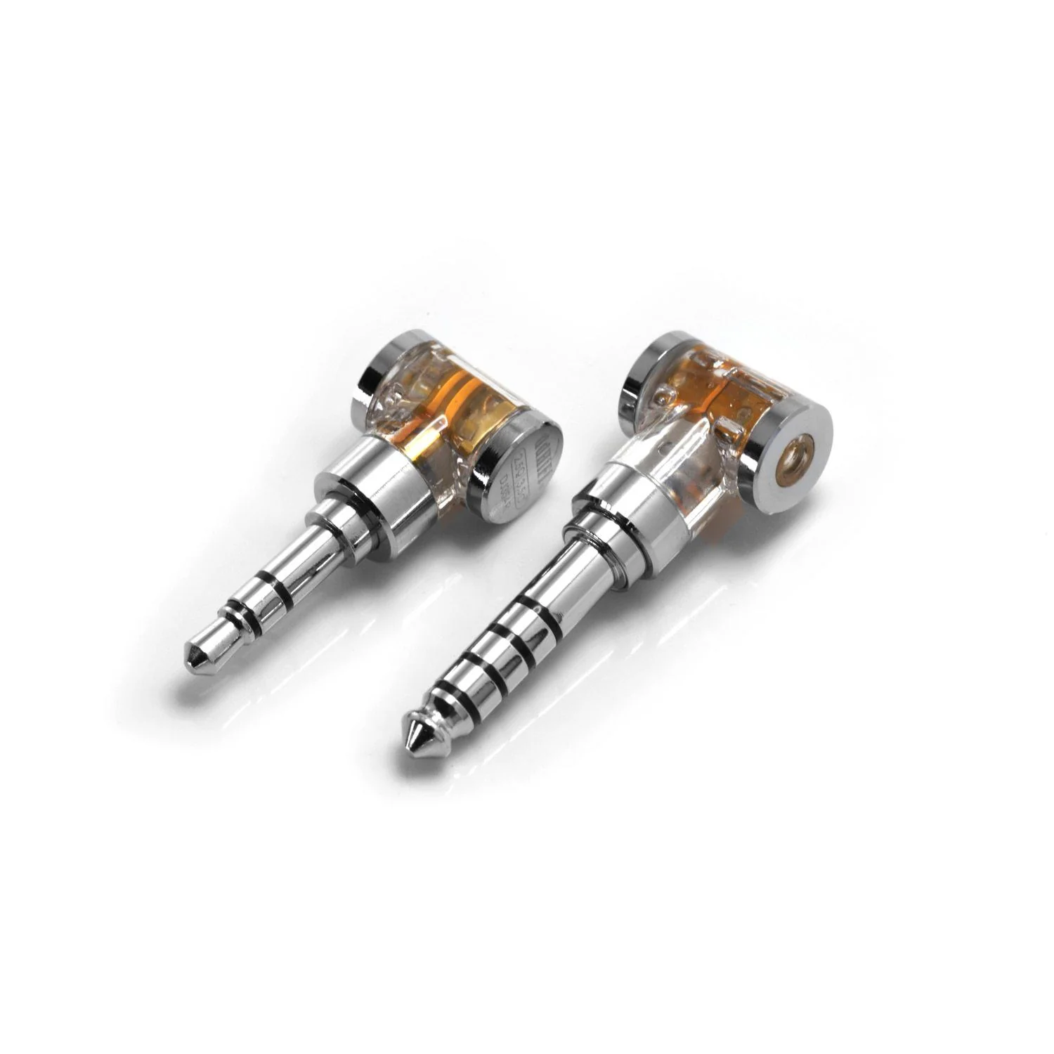 DD ddHiFi DJ35AR 2.5mm Balanced Female to 3.5mm Male Adapter Rhodium Plated - Image 4