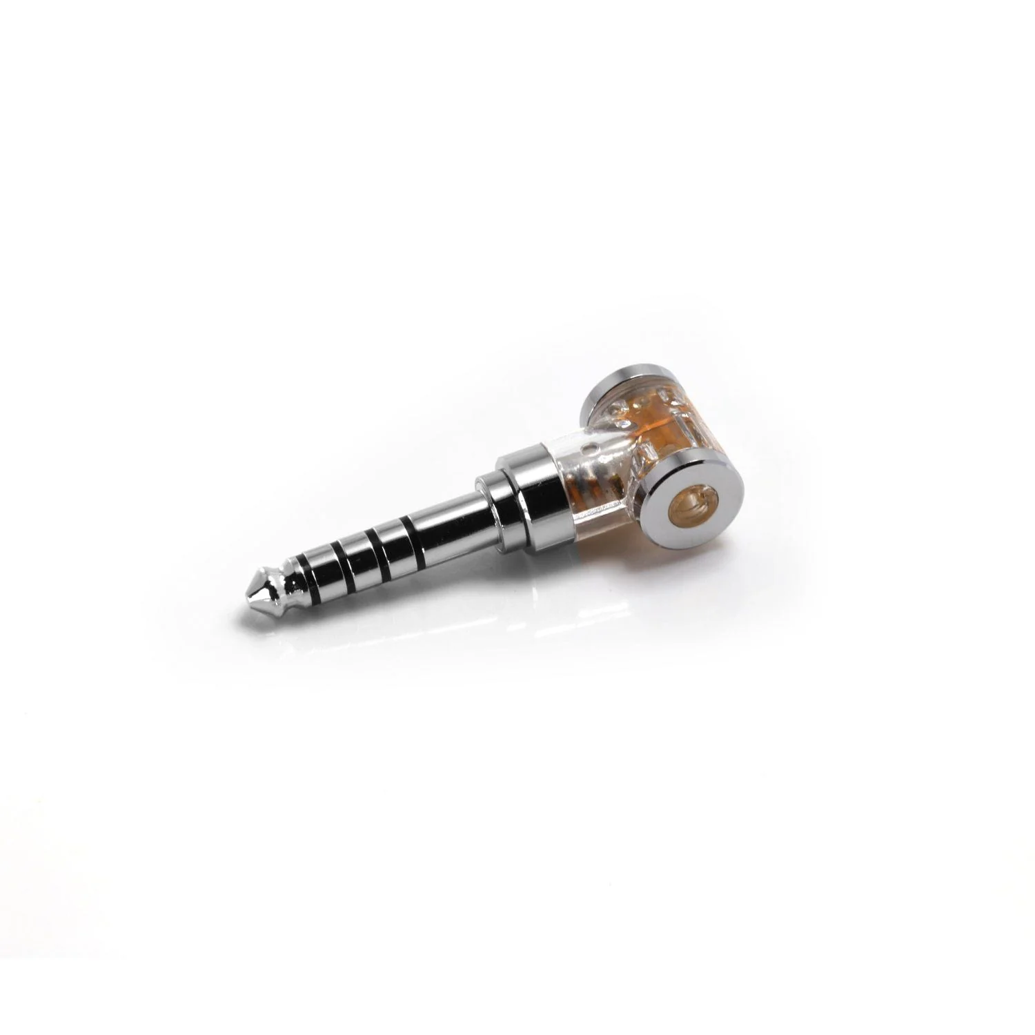 DD ddHiFi DJ35AR 2.5mm Balanced Female to 3.5mm Male Adapter Rhodium Plated - Image 6