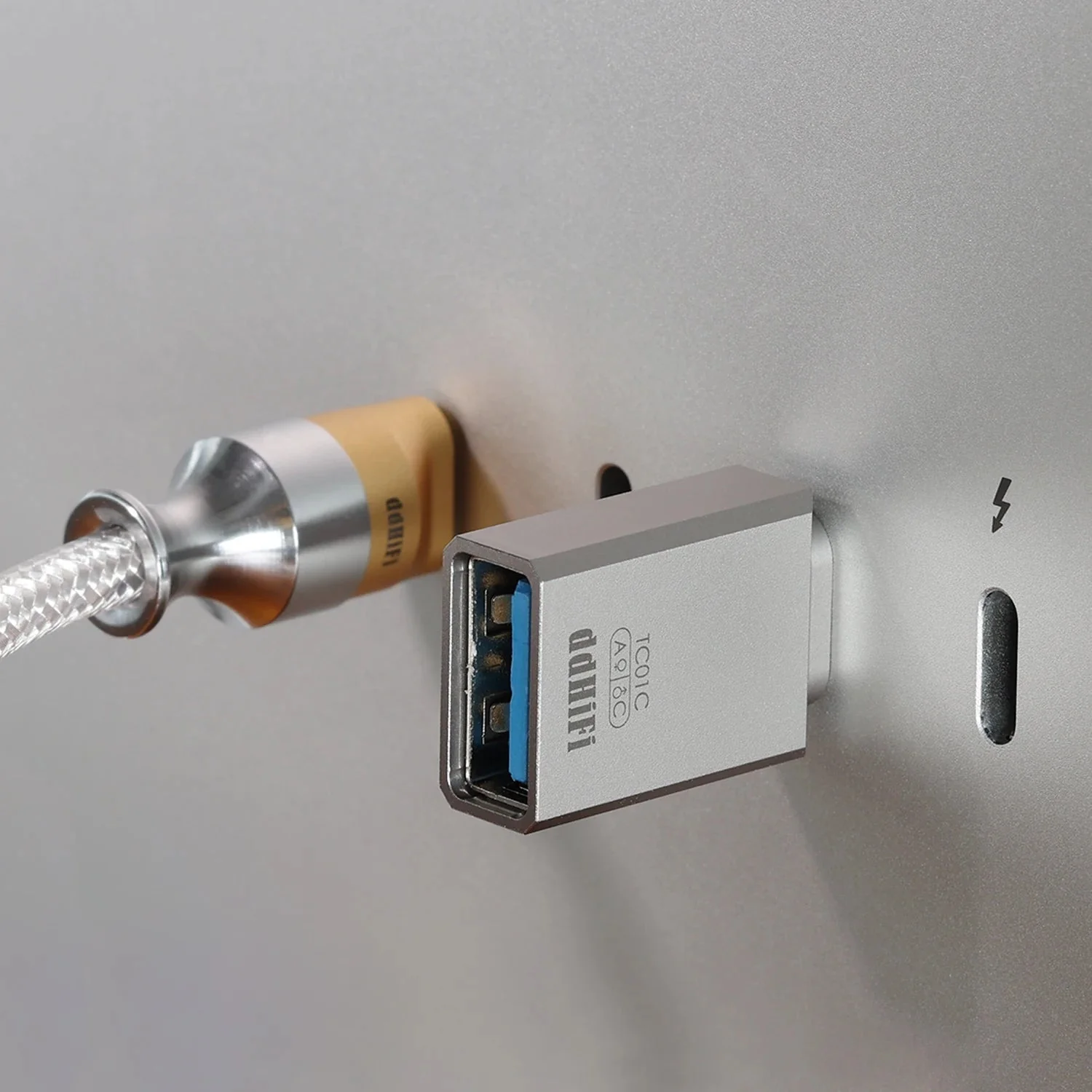 DD ddHiFi TC01A / TC01C High-Quality Gold-Plated USB-A to USB-C Converter - Image 5
