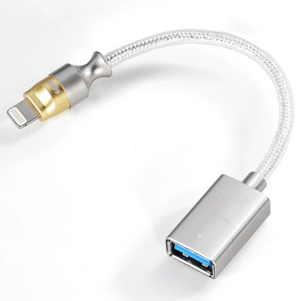 DD ddHiFi TC07F/MFi07F USB-A to USB-C / USB-A to Lightning 2.0 OTG Adapter Cable - Image 3