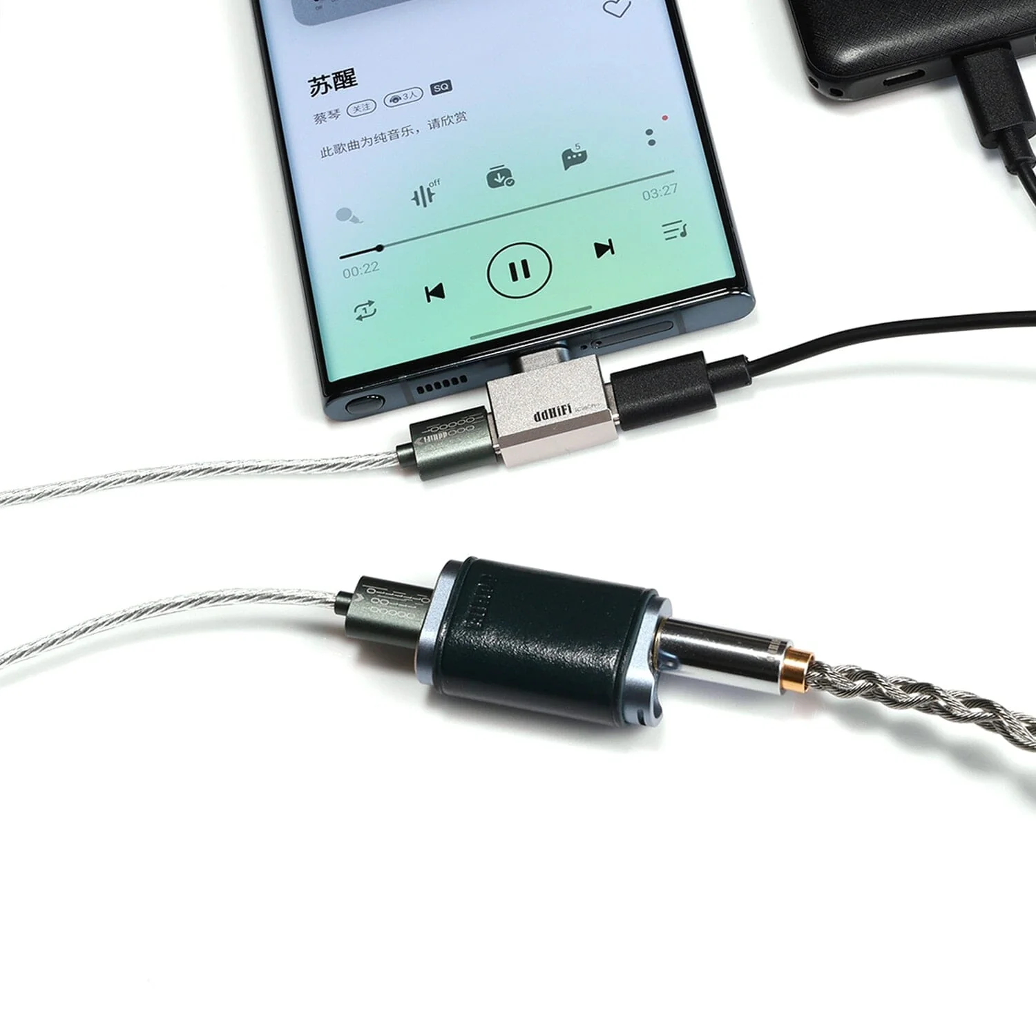 DD ddHiFi TC28C Pro USB-C To USB-C OTG & Power Adapter - Image 3