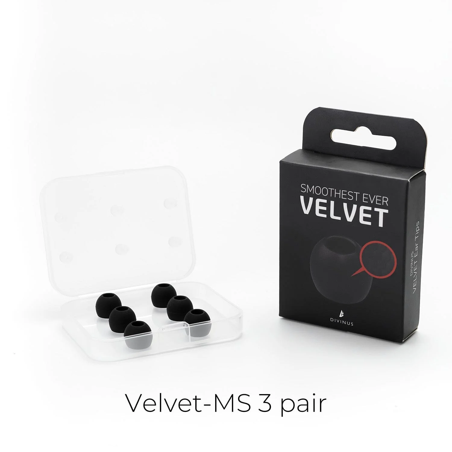 DIVINUS Velvet Silicone Eartips For 3-5mm Nozzle - Image 8