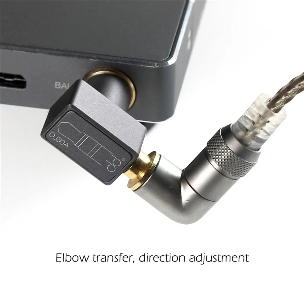 DD ddHiFi DJ30A 3.5mm Female to 4.4mm Male Headphone Plug Adapter - Image 5