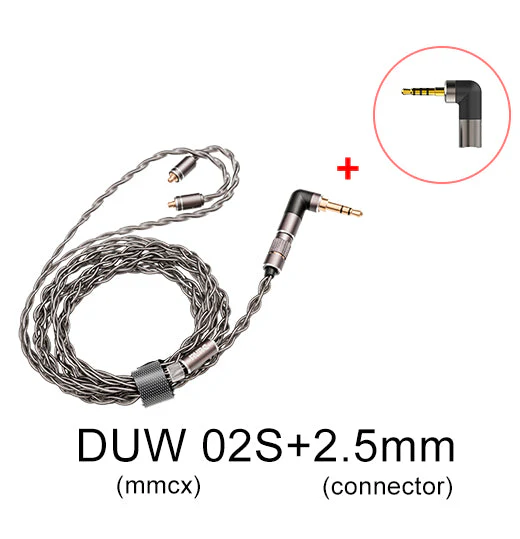 DUNU DUW02S DUW-02S High-purity Upgraded Earphone Cable - Image 10