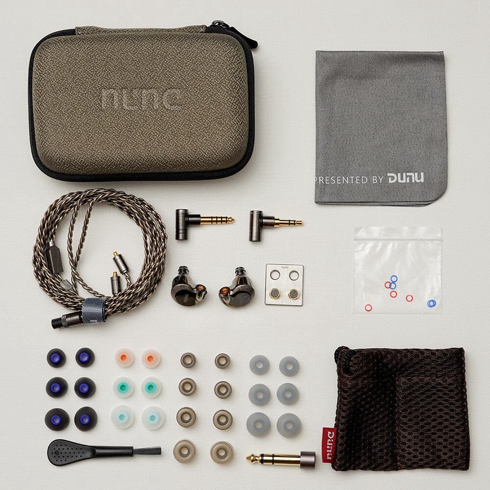 DUNU Falcon Ultra Titanium Grey Loong Year Edition Dynamic Driver IEMs - Image 2
