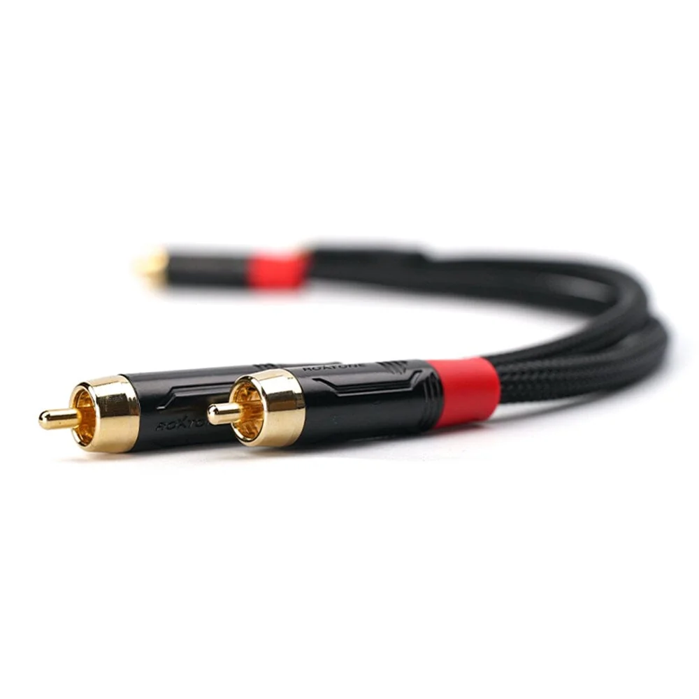 Fanmusic C003 RCA Audio Cable 25cm - Image 4