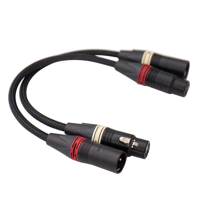 Fanmusic C006 XLR Balanced Female to Male HiFi Cable - Image 2