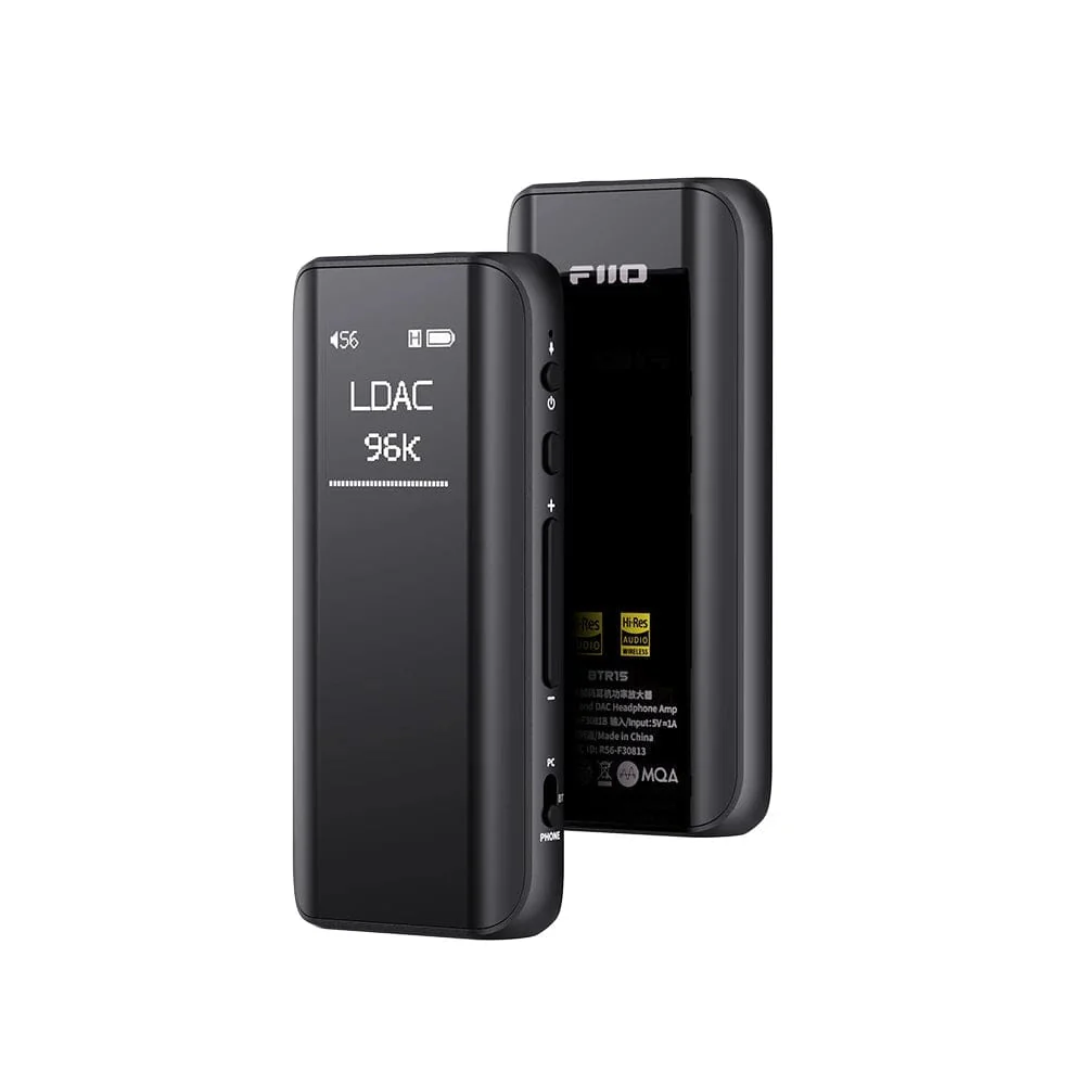 FiiO BTR15 Bluetooth 5.1 Daul ES9219MQ DAC Chip DSD256 Headphone Amplifier - Image 6