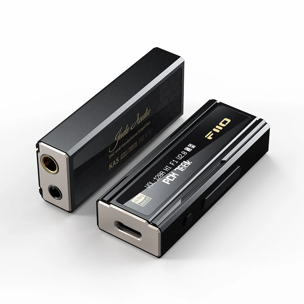 FiiO JadeAudio KA5 Portable USB DAC Headphone Amplifier & SK-KA5 Leather Case - Image 6