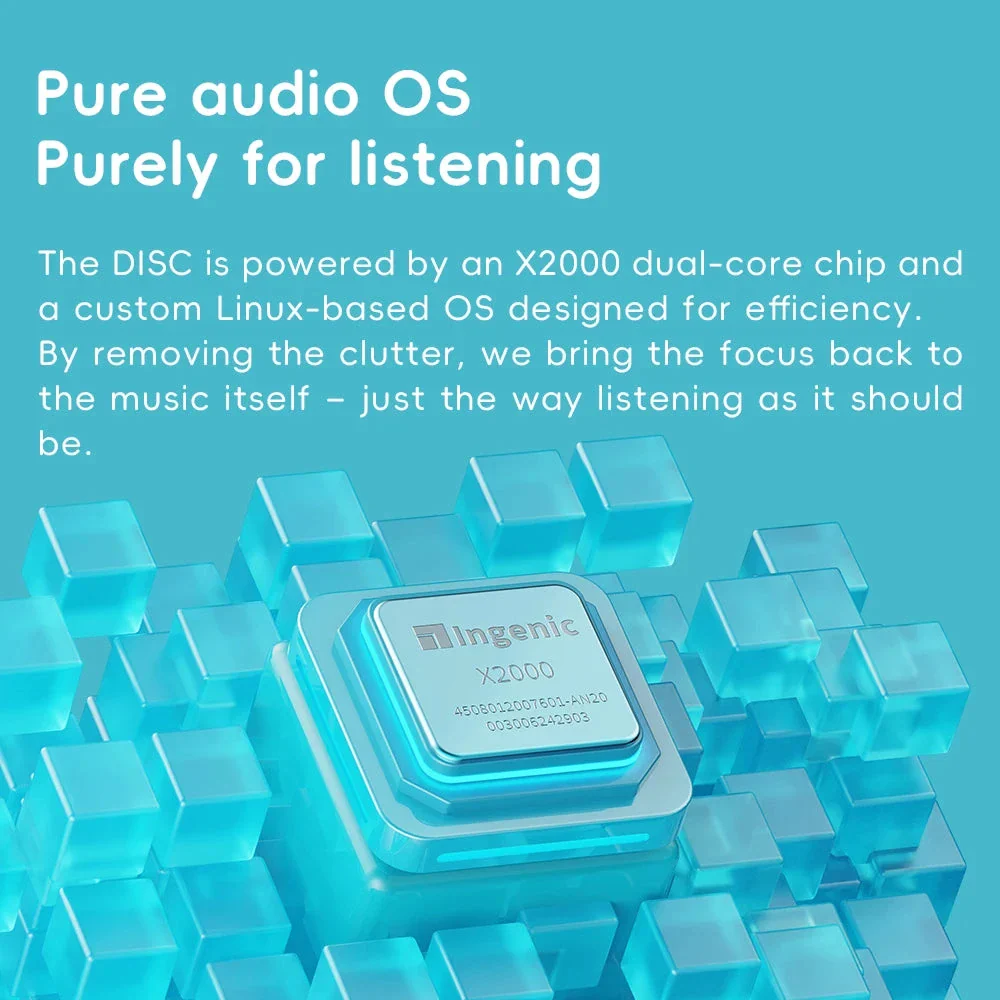 FiiO SNOWSKY DISC Portable HiFi Music Player - Image 6