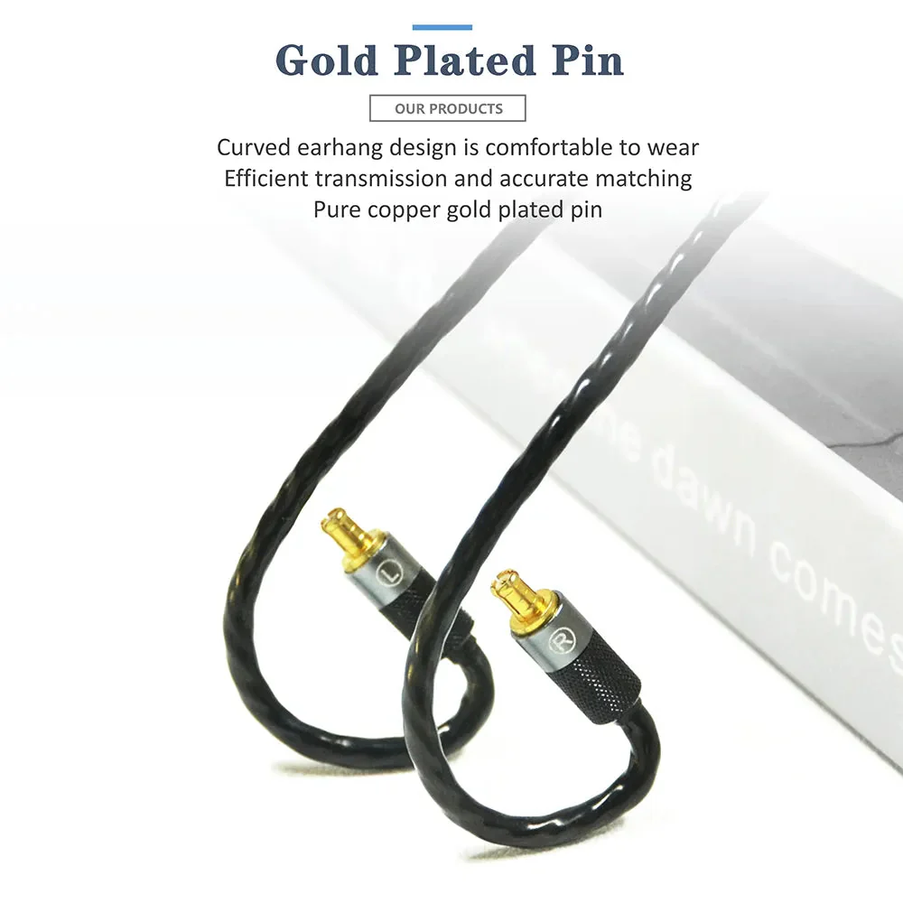 GUCraftsman 6N Single Crystal Copper Earphone Cable For Audio Techni ATH-LS200is LS300is LS400is E70 E50 LS70is A2DC - Image 2