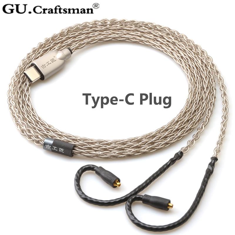 GUCraftsman 6N Silver For Westone W, UM, AM Series Headphone Upgrade Cable - Image 2
