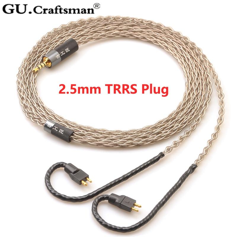 GUCraftsman 6N Silver Upgrade Cable for FitEar MH334 MH335DW togo334 Private 223 Private 333 F111 - Image 6