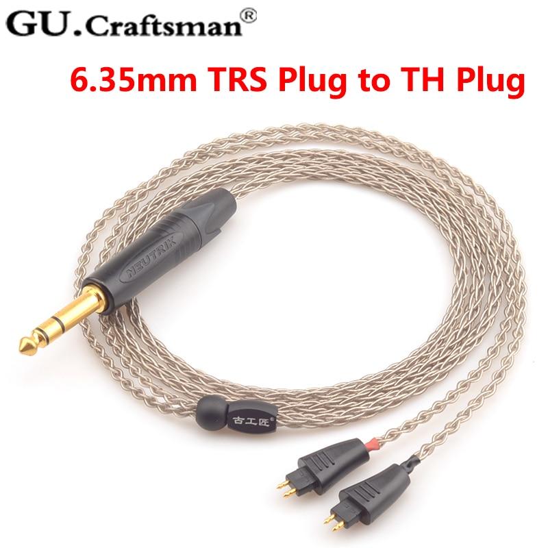 GUCraftsman 6N Silver Upgrade Cable for TH610 TH900 MK2 TH909 - Image 3