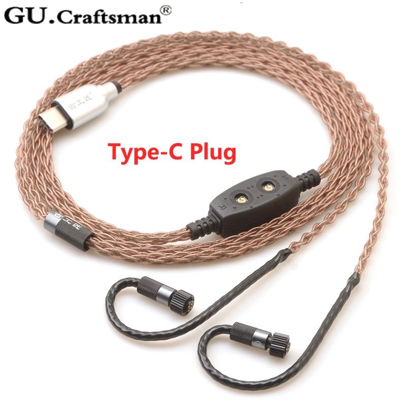 GUCraftsman 8-core 6N occ Copper Upgrade Cables for Jerry Harvey JH24 AKR03 AKR02 JH16 JH13 V3 Rosie layla RoxanneⅡ - Image 3