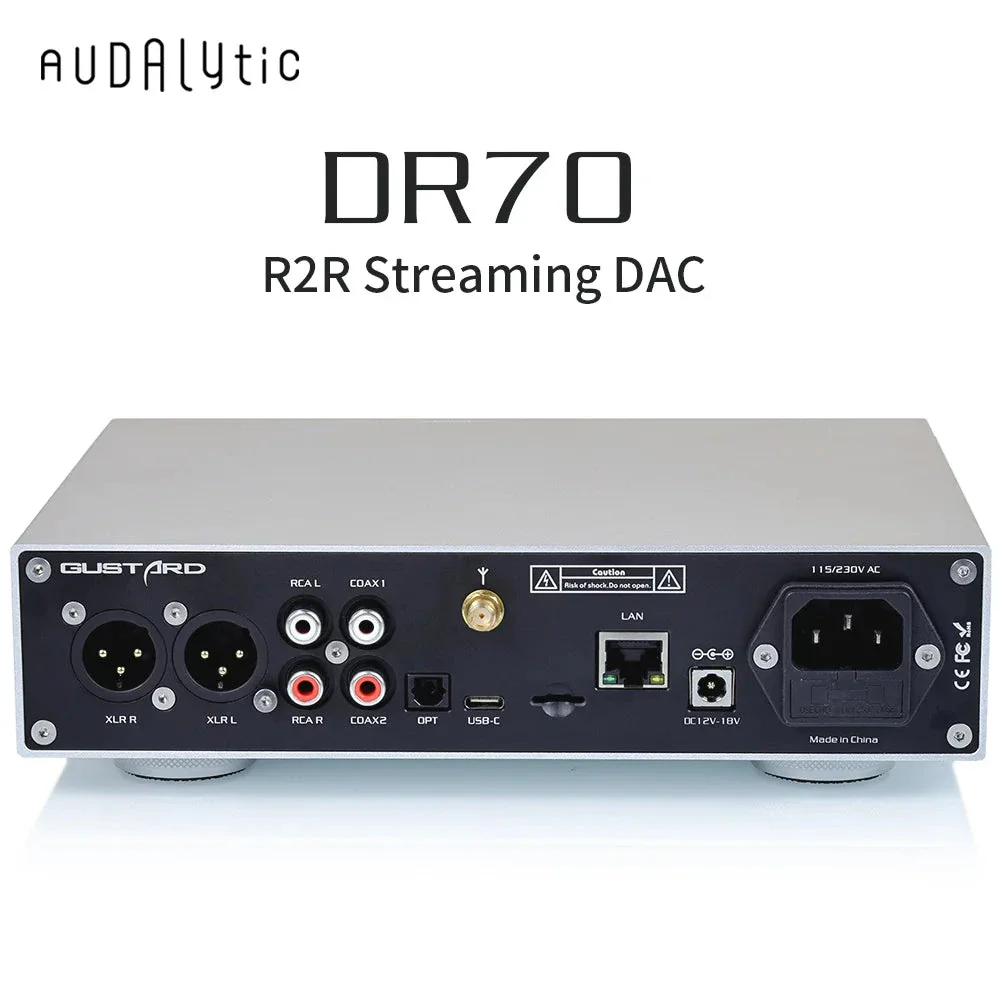 Gustard Audalytic DR70 R2R Streaming Desktop DAC - Image 5