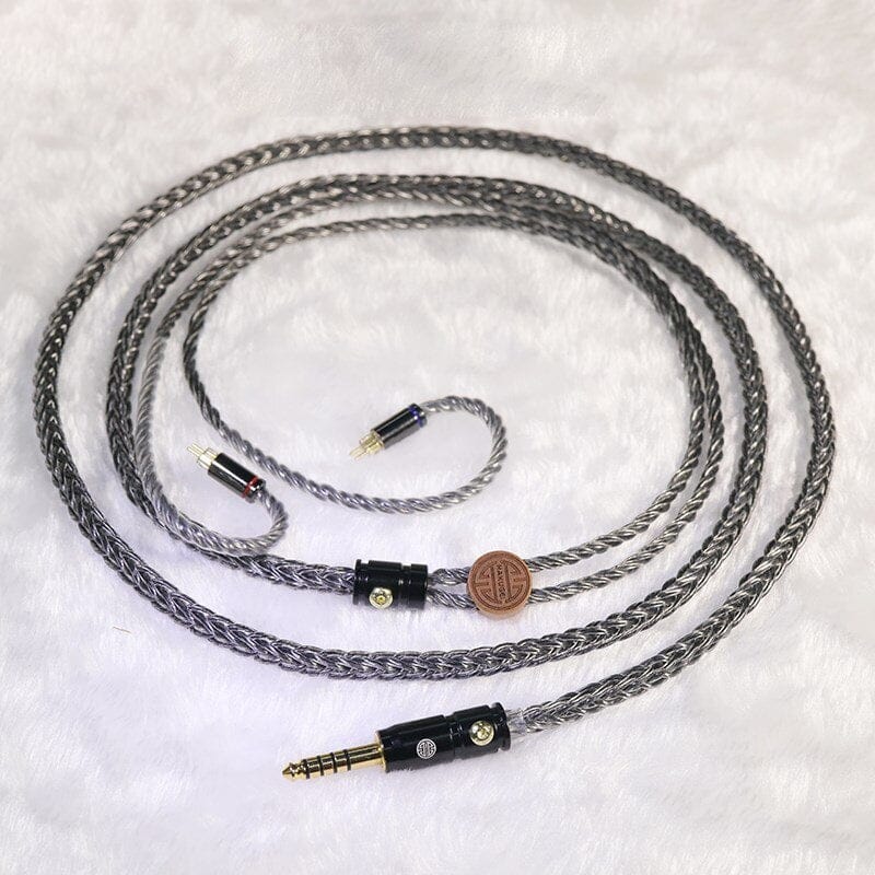 HAKUGEI Dark Night God Litz 6N OCC Copper Earphone Cable With 2.5/3.5/4.4 -2Pin 0.78/MMCX - Image 3