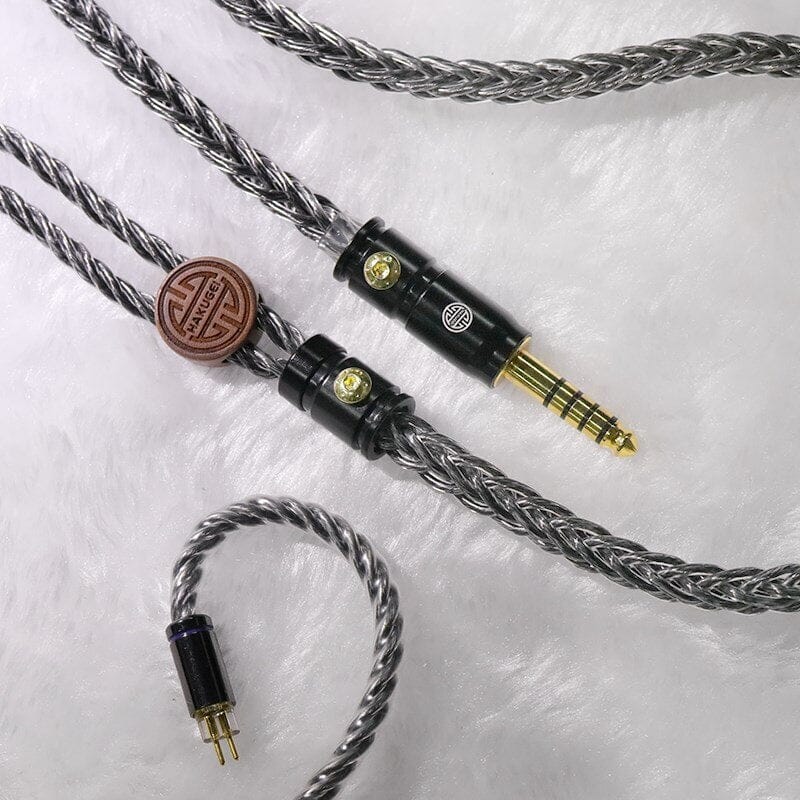 HAKUGEI Dark Night God Litz 6N OCC Copper Earphone Cable With 2.5/3.5/4.4 -2Pin 0.78/MMCX - Image 4