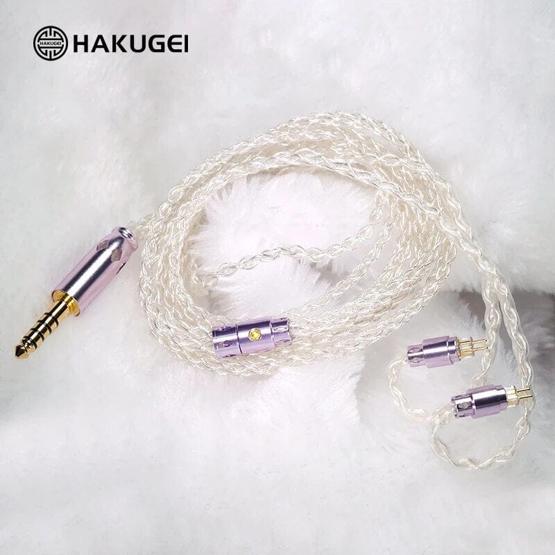 HAKUGEI Glass Fairy Litz 5N OCC Silver Upgrade Earphone Cable - Image 2