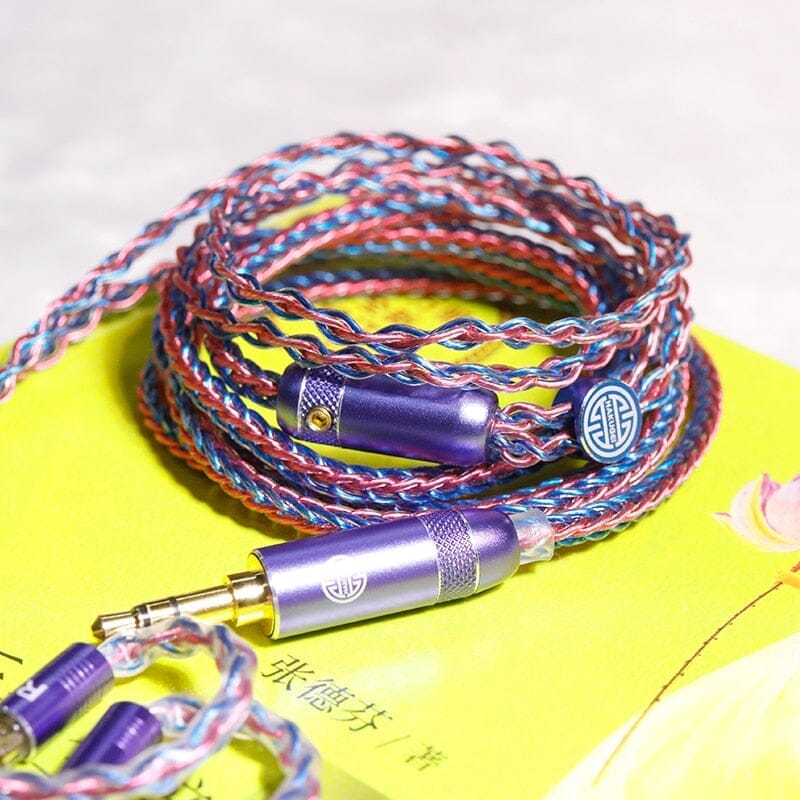 HAKUGEI Heaven Elf Silver Copper Alloy Upgrade HiFi Earphone Cable - Image 3