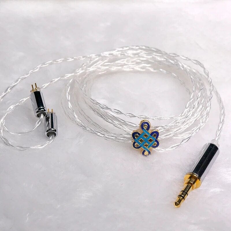 HAKUGEI Orchid Sterling Silver Headphone Upgrade Cable - Image 4