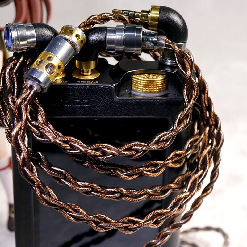 HAKUGEI Saja Litz 6N OCC Copper Earphone Cable With 2Pin 0.78 / MMCX - 2.5 / 3.5 / 4.4 - Image 4