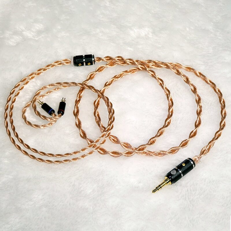 HAKUGEI Sound Of Thunder Litzs 6N OCC Copper Mixed Silver Earphone Cable 2Pin MMCX - 2.5 /3.5 /4.4 - Image 5