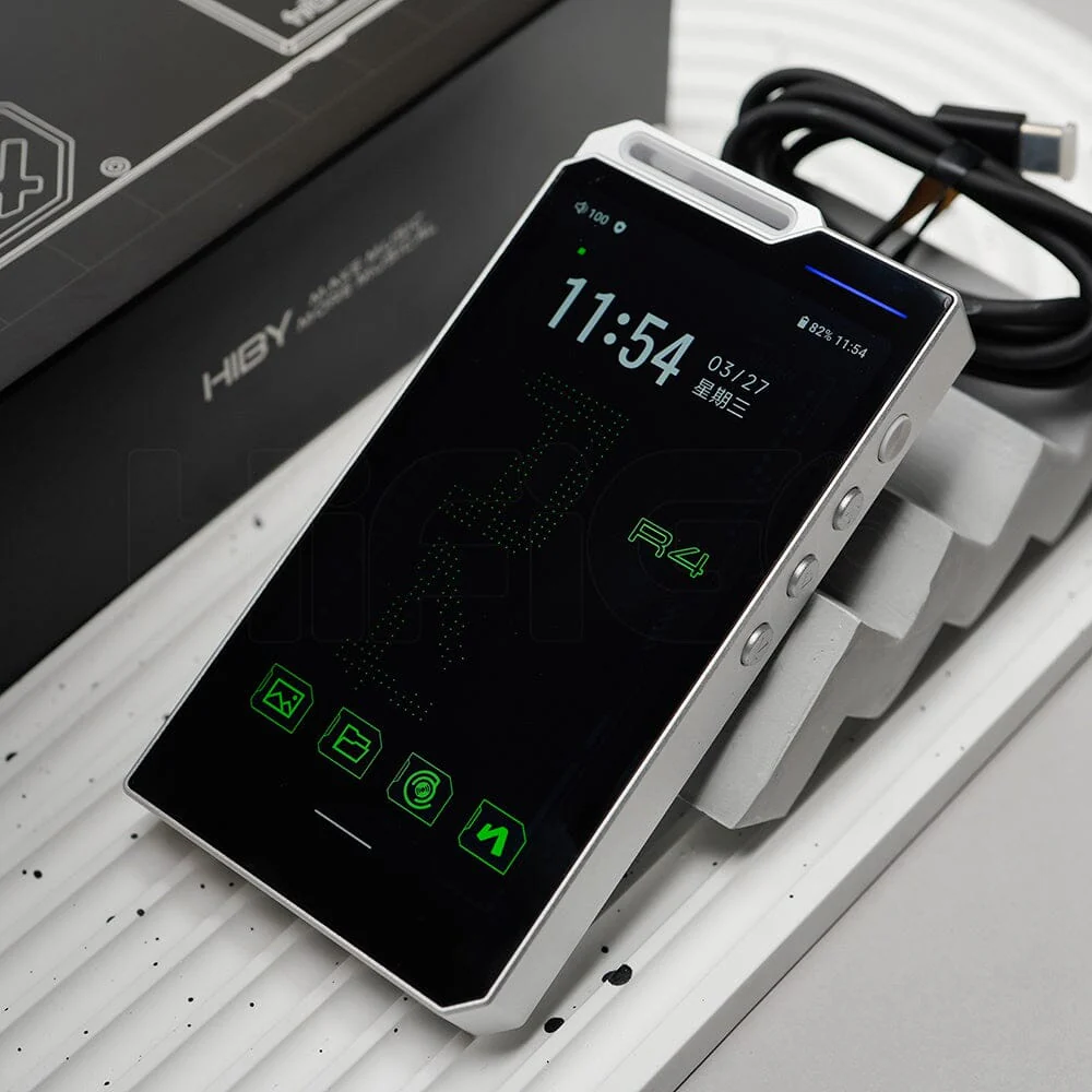 HiBy R4 Class A 4-Way ES9018C2M DSD256 Portable Music Player - Image 3