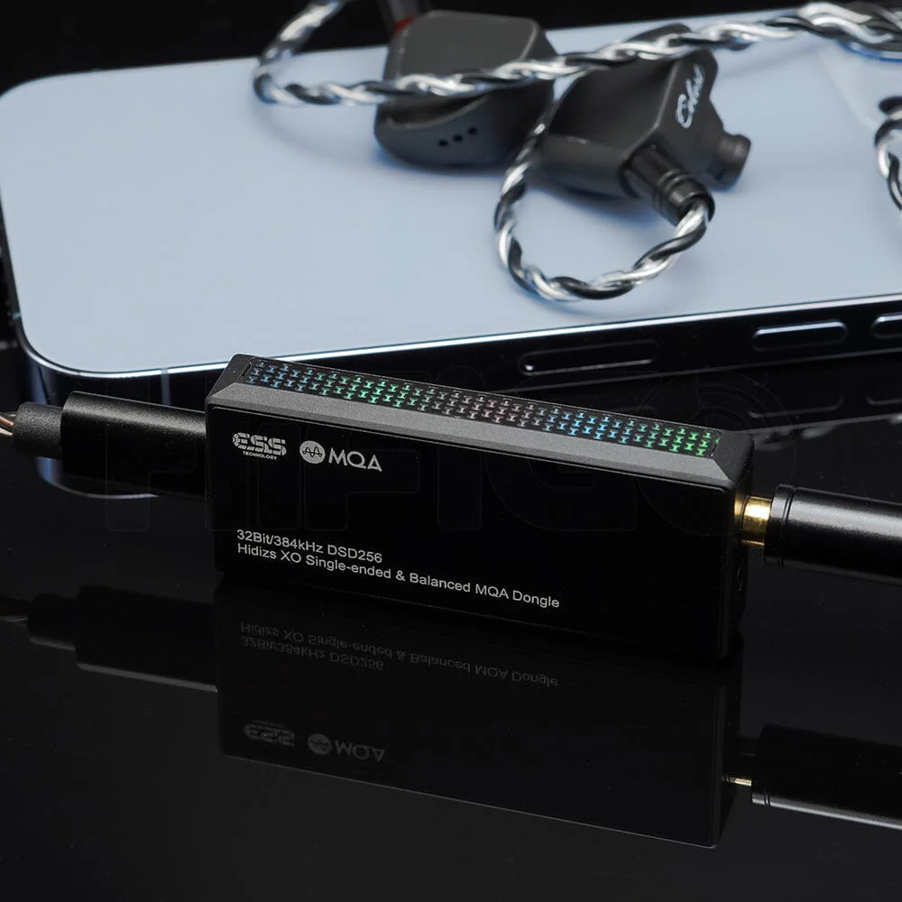 Hidizs XO Single-ended & Balanced Portable AMP & DAC MQA 16× Dongle - Image 3