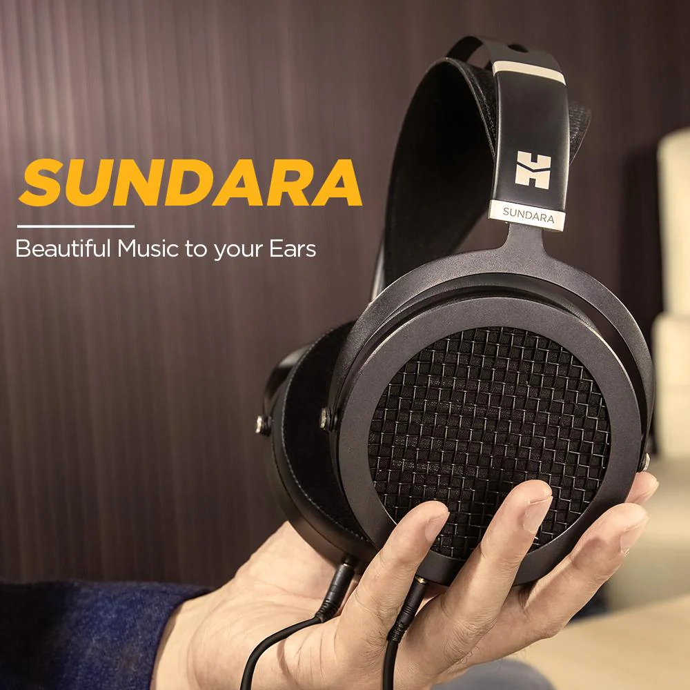 HIFIMAN SUNDARA Over-Ear Full-Size Planar Magnetic Headphones - Image 3