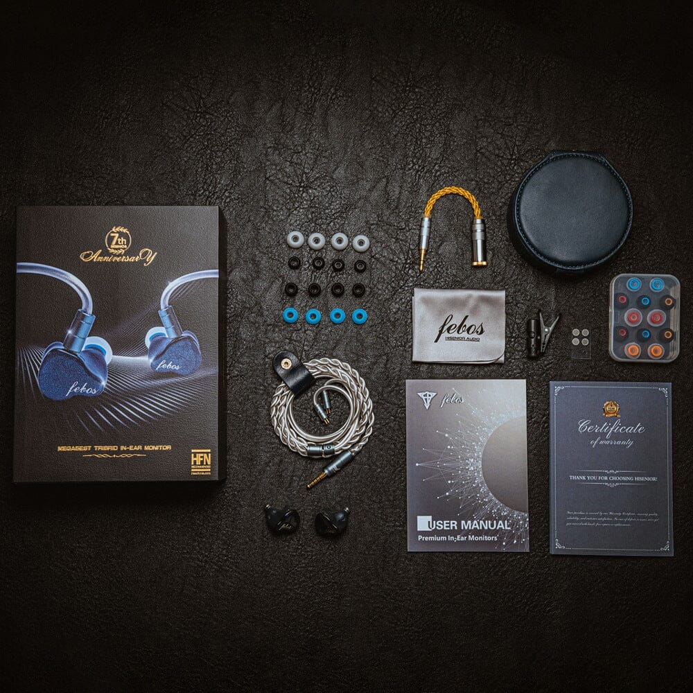 Hisenior Mega5Est 10mm 1DD+2BA+2EST Tribrid In-Ear Earphones - Image 2