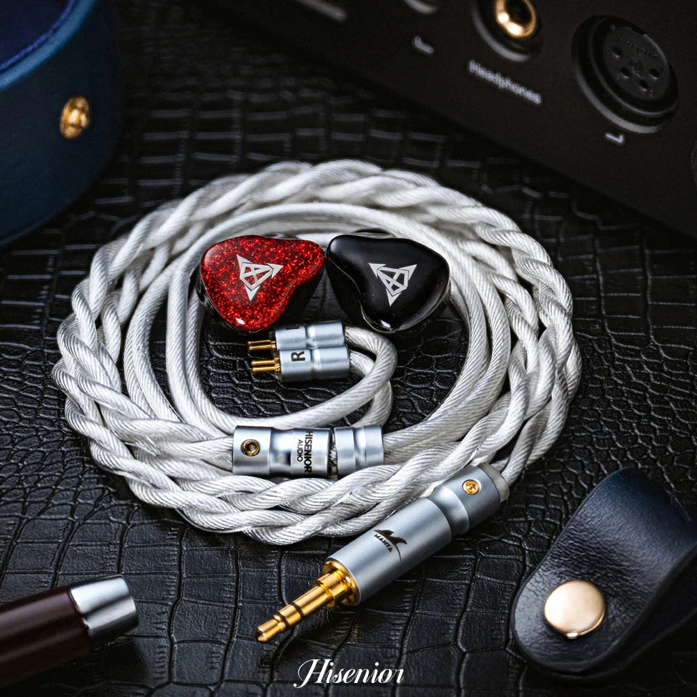 Hisenior Mega5Est Bass+ 1DD+2BA+2EST Tribrid Drivers IEM - Image 4