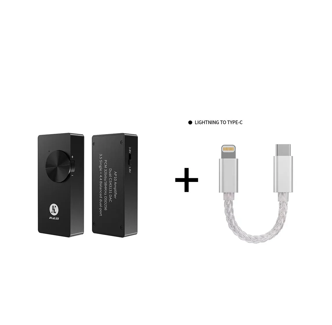 JCALLY AP10 Portable DAC Amplifier With Dual CS43131 DAC Chip Phones AMP Supports 3.5mm/4.4mm - Image 11