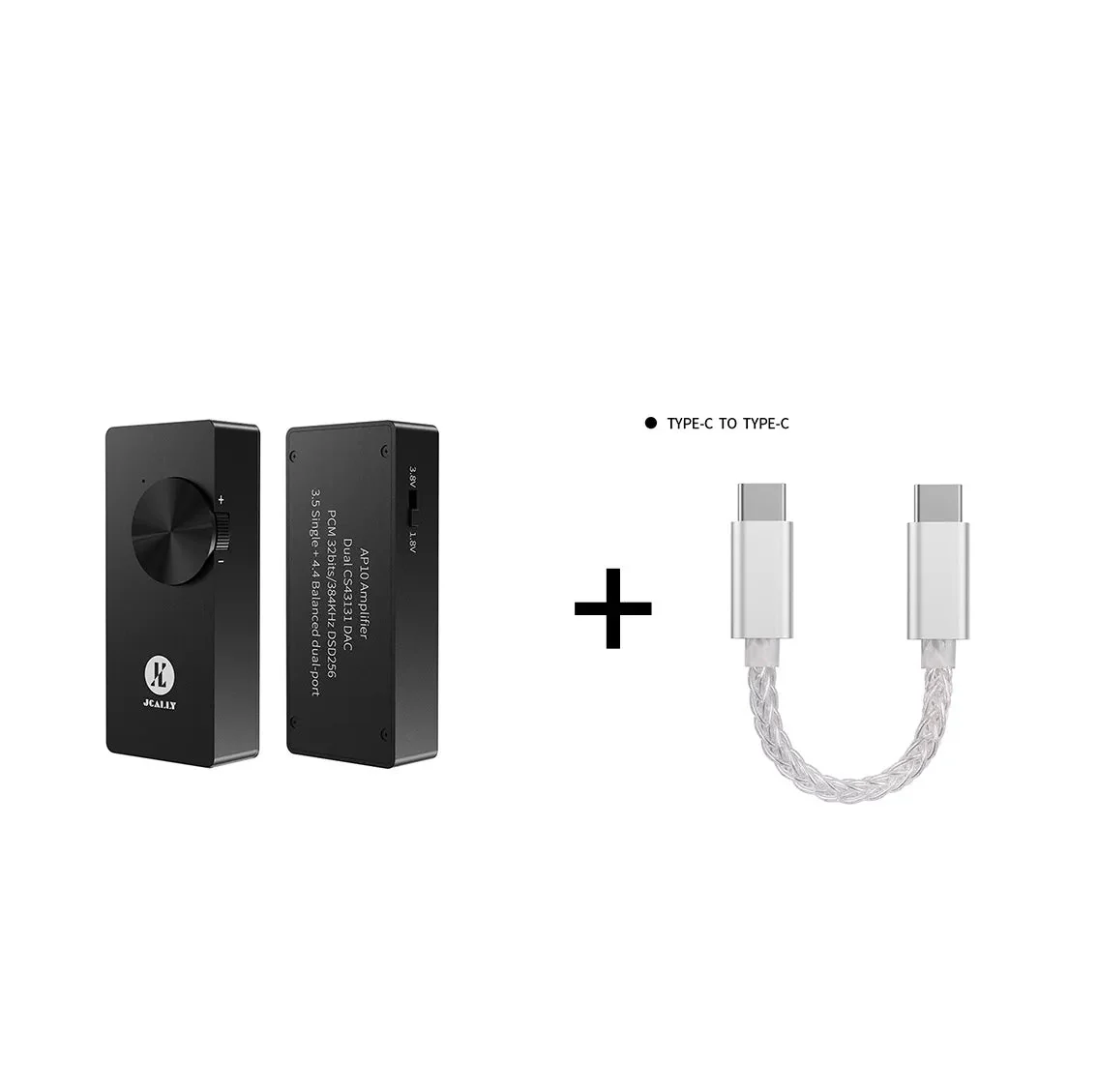 JCALLY AP10 Portable DAC Amplifier With Dual CS43131 DAC Chip Phones AMP Supports 3.5mm/4.4mm - Image 14