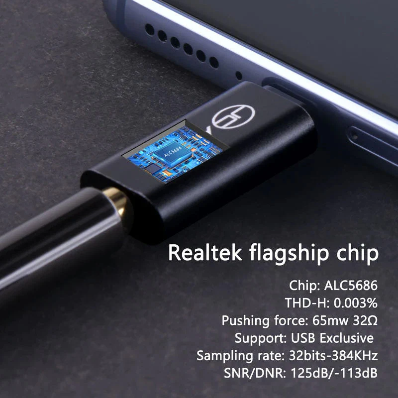 JCALLY JA04 Adapter ALC5686 HiFi Decoding Global DAC Chip For Google Huawei - Image 4