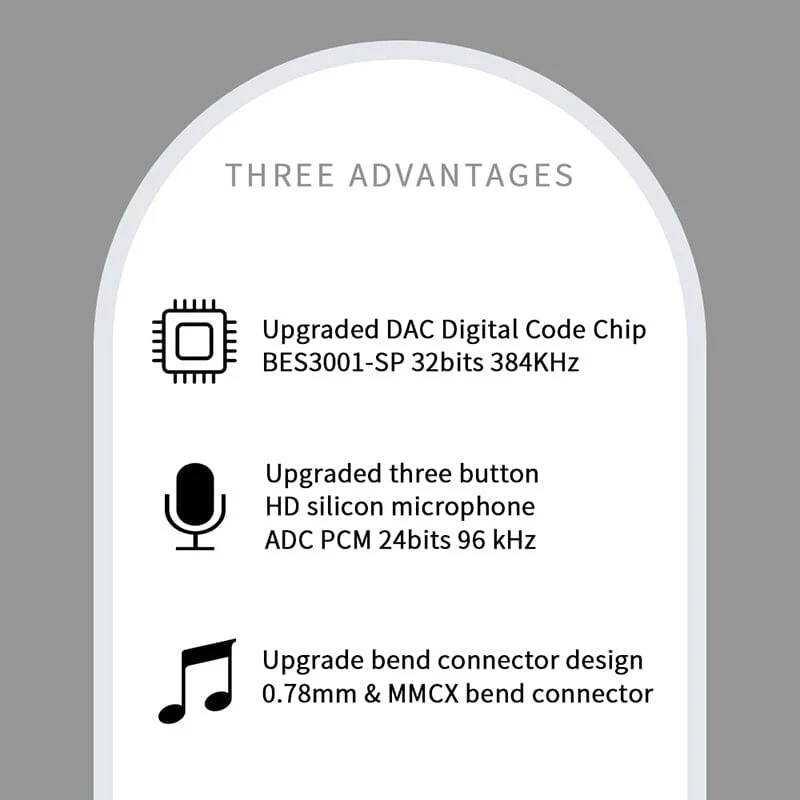 JCALLY TC08 Pro TYPE-C Earphone Upgrade Cable - Image 3